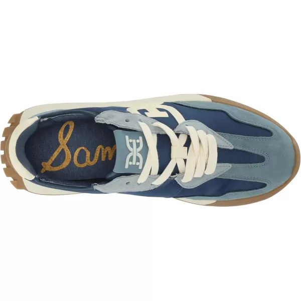 Sam Edelman Womens Langley Lace Up SneakerBlue Multi