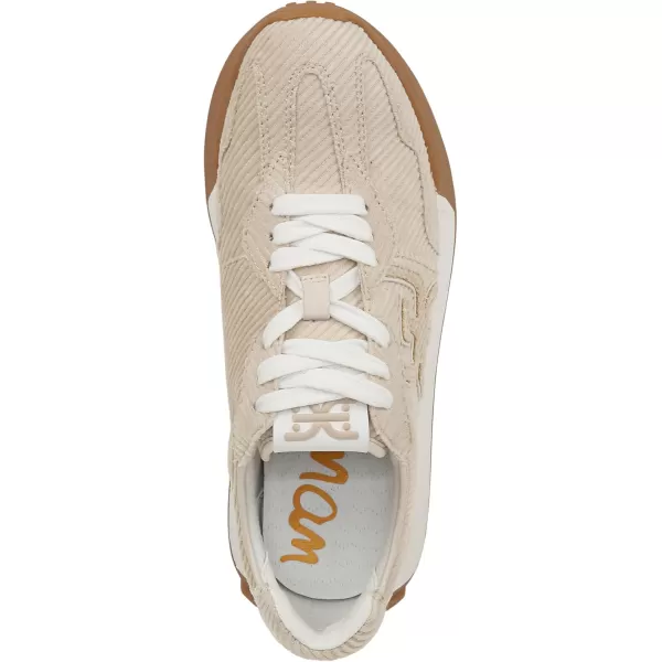 Sam Edelman Womens Langley Lace Up SneakerBone Corduroy