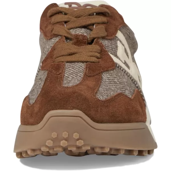 Sam Edelman Womens Langley Lace Up SneakerBrown Houndstooth Multi