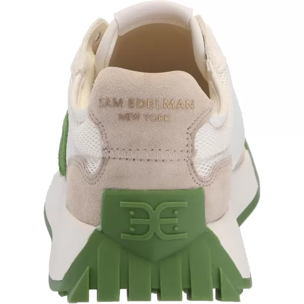 Sam Edelman Womens Langley Lace Up SneakerGreen Multi