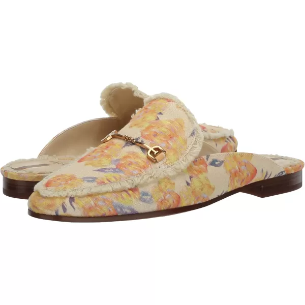 Sam Edelman Womens Linnie Bit MuleApricot Multi Fray