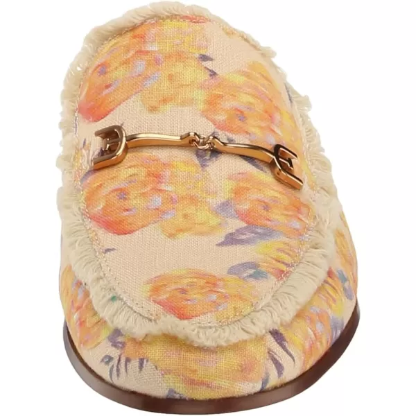 Sam Edelman Womens Linnie Bit MuleApricot Multi Fray