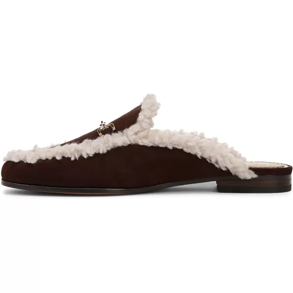 Sam Edelman Womens Linnie Bit MuleCafe Noir Shearling