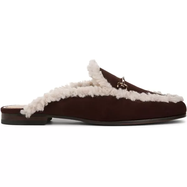 Sam Edelman Womens Linnie Bit MuleCafe Noir Shearling