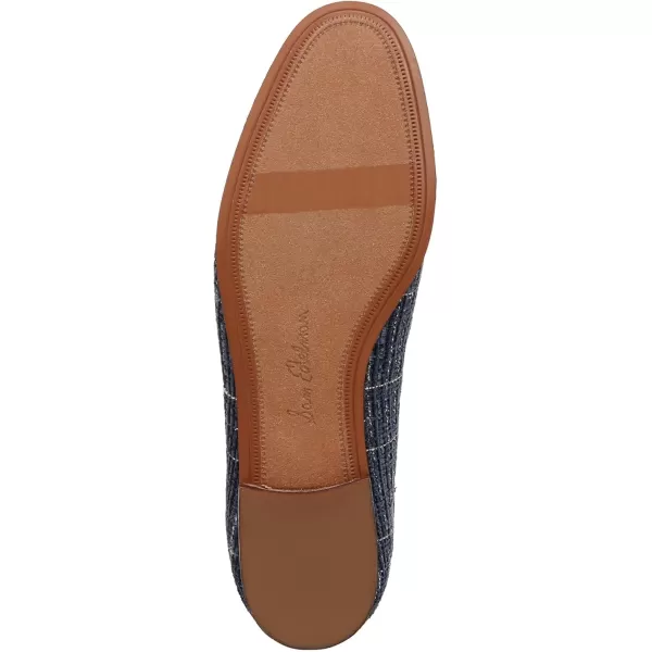 Sam Edelman Womens Loraine Bit LoaferAtlantic Blue Tweed