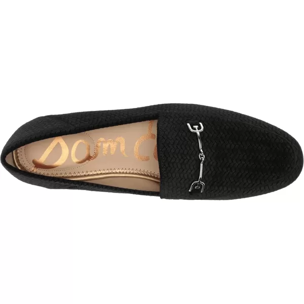 Sam Edelman Womens Loraine Bit LoaferBlack Embossed Velvet
