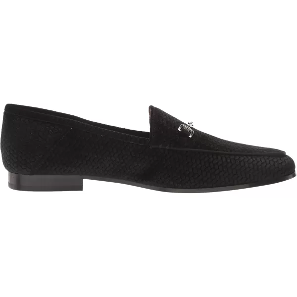 Sam Edelman Womens Loraine Bit LoaferBlack Embossed Velvet