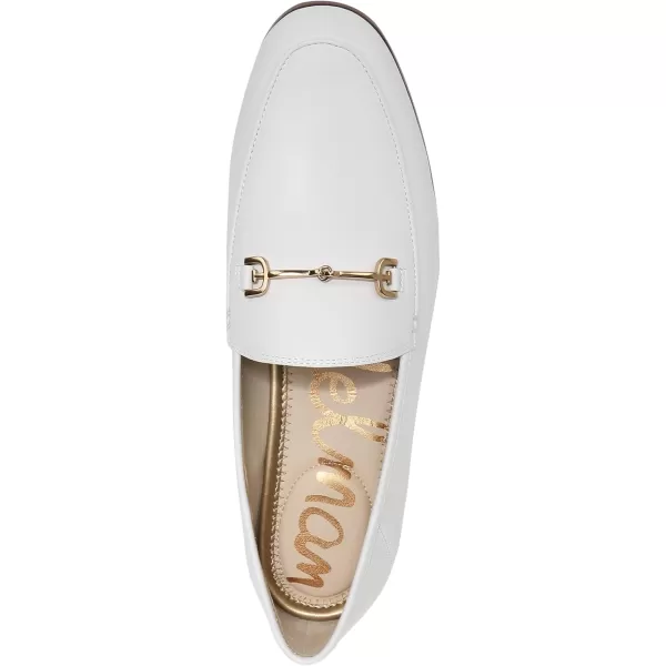 Sam Edelman Womens Loraine Bit LoaferBright White Smooth Leather