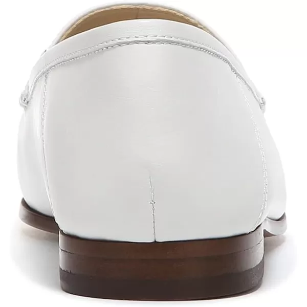 Sam Edelman Womens Loraine Bit LoaferBright White Smooth Leather