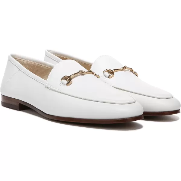 Sam Edelman Womens Loraine Bit LoaferBright White Smooth Leather