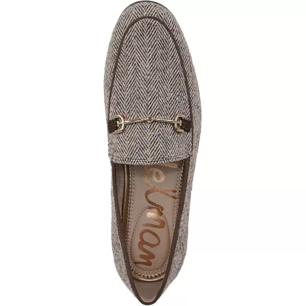 Sam Edelman Womens Loraine Bit LoaferBrown Houndstooth Multi