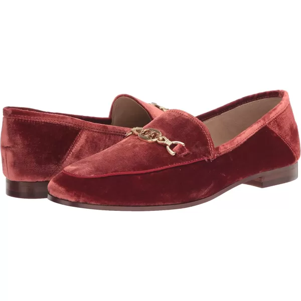 Sam Edelman Womens Loraine Bit LoaferCanyon Orange Velvet