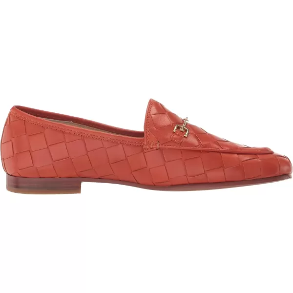 Sam Edelman Womens Loraine Bit LoaferCanyon Orange Woven
