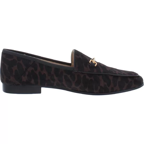Sam Edelman Womens Loraine Bit LoaferDark Brown Leopard
