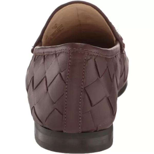 Sam Edelman Womens Loraine Bit LoaferDark Chocolate Woven