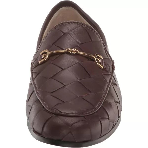 Sam Edelman Womens Loraine Bit LoaferDark Chocolate Woven