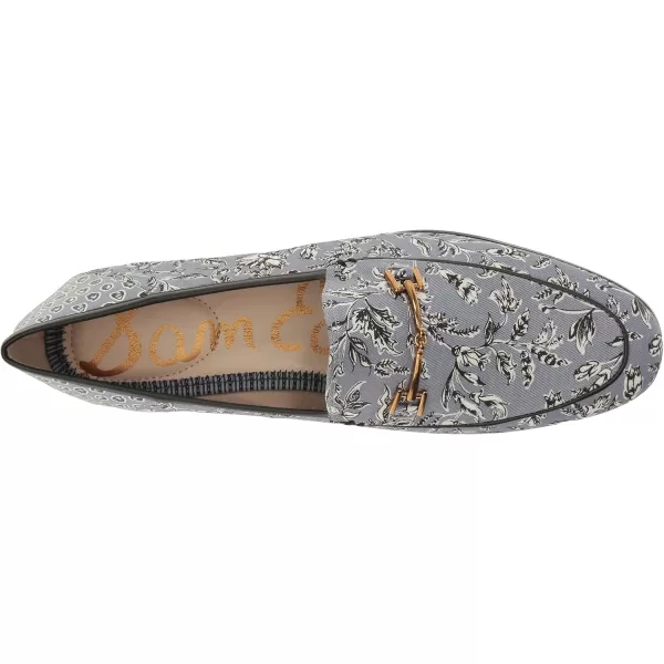 Sam Edelman Womens Loraine Bit LoaferDusty Blue Printed Fabric
