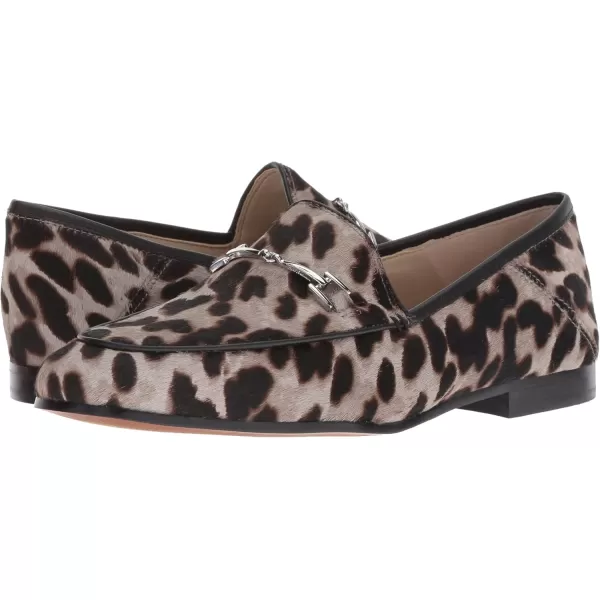 Sam Edelman Womens Loraine Bit LoaferGreyMulti Leopard