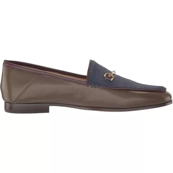 Sam Edelman Womens Loraine Bit LoaferHudson NavyOliveFrench Burgu