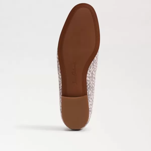 Sam Edelman Womens Loraine Bit LoaferModern IvoryCroco Embossed