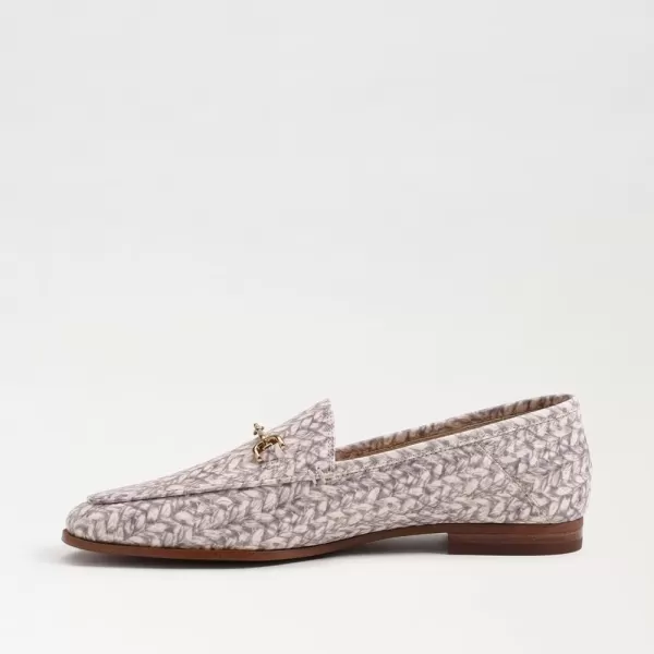 Sam Edelman Womens Loraine Bit LoaferModern IvoryCroco Embossed