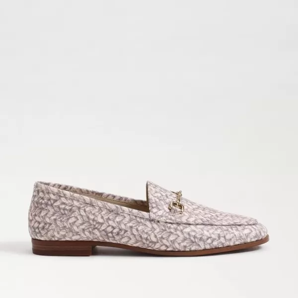 Sam Edelman Womens Loraine Bit LoaferModern IvoryCroco Embossed