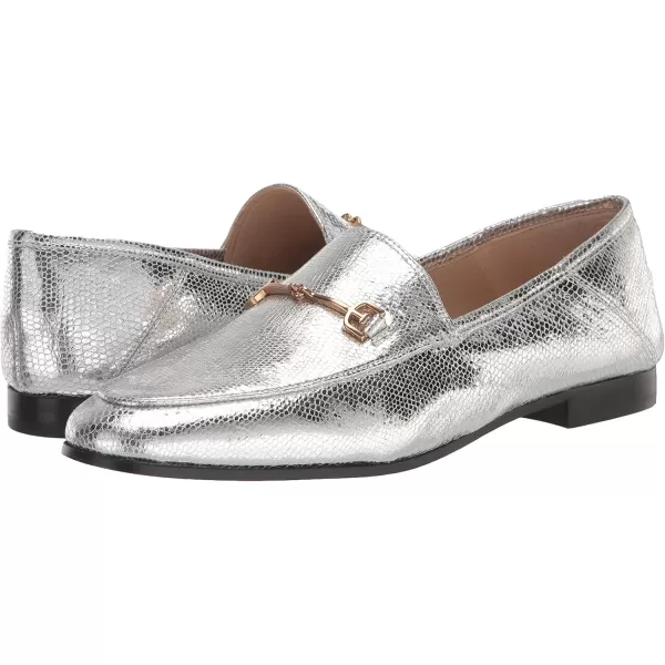 Sam Edelman Womens Loraine Bit LoaferSoft Silver