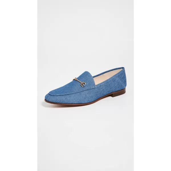 Sam Edelman Womens Loraine Bit LoaferWashed Indigo