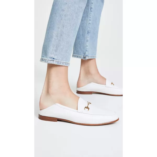 Sam Edelman Womens Loraine Bit LoaferWhite Leather