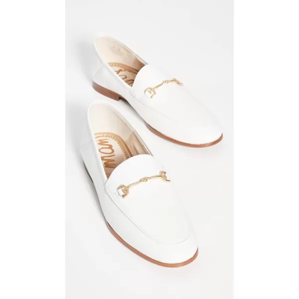 Sam Edelman Womens Loraine Bit LoaferWhite Leather