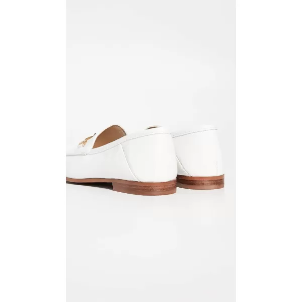 Sam Edelman Womens Loraine Bit LoaferWhite Leather