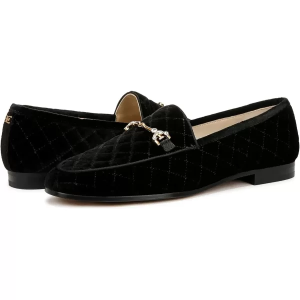Sam Edelman Womens Loraine Regal LoaferBlack Velvet
