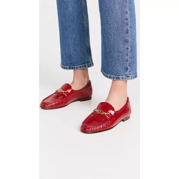 Sam Edelman Womens Lucca LoaferDeep Scarlet