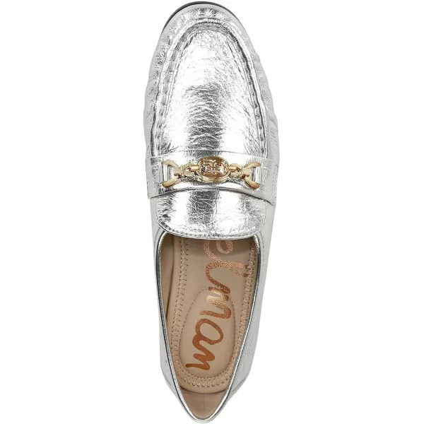 Sam Edelman Womens Lucca LoaferSoft Silver