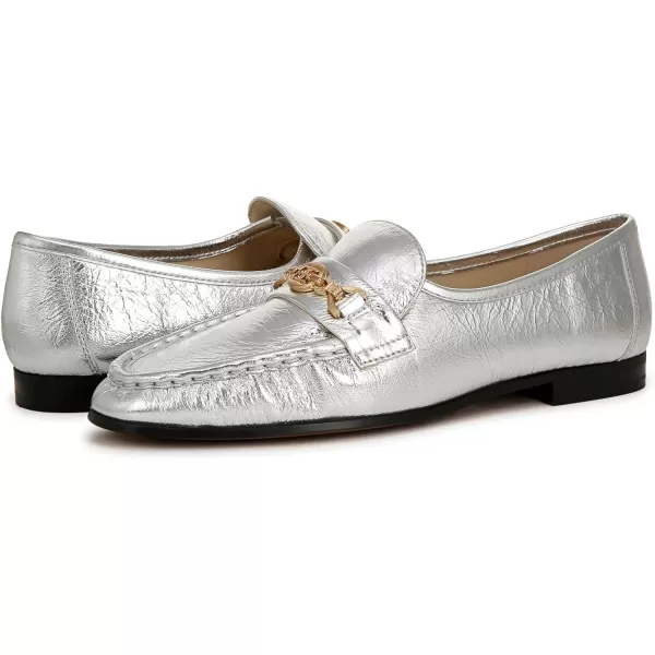 Sam Edelman Womens Lucca LoaferSoft Silver