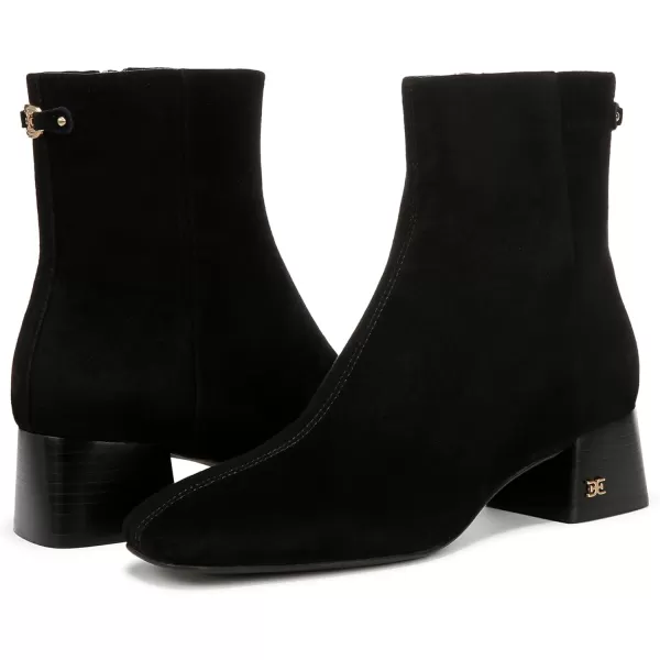 Sam Edelman Womens Paige Ankle BootieBlack Suede