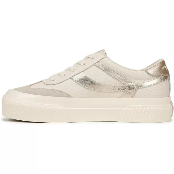 Sam Edelman Womens SimoneIvoryLily WhiteGold Leaf
