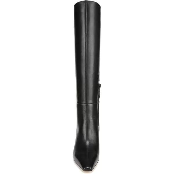 Sam Edelman Womens Sylvia Knee High BootBlack Leather Wide Calf