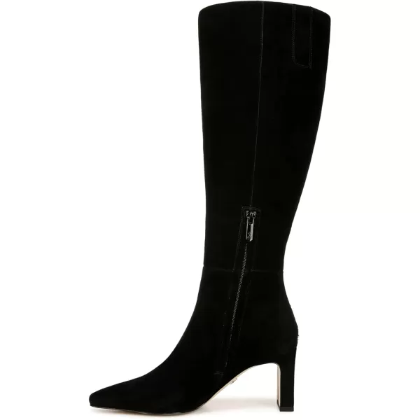 Sam Edelman Womens Sylvia Knee High BootBlack Suede