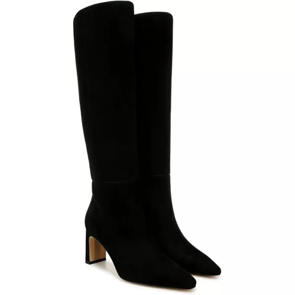 Sam Edelman Womens Sylvia Knee High BootBlack Suede