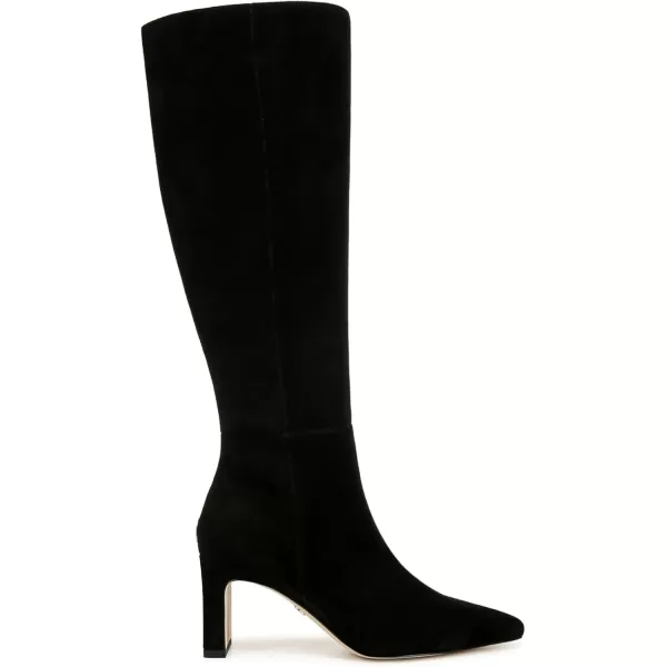 Sam Edelman Womens Sylvia Knee High BootBlack Suede