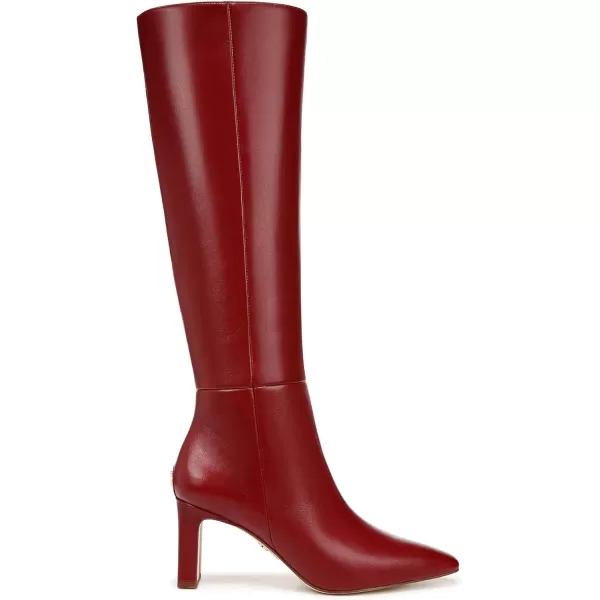 Sam Edelman Womens Sylvia Knee High BootCabernet Red Wide Calf