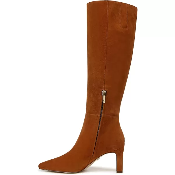 Sam Edelman Womens Sylvia Knee High BootFrontier Brown Wide Calf