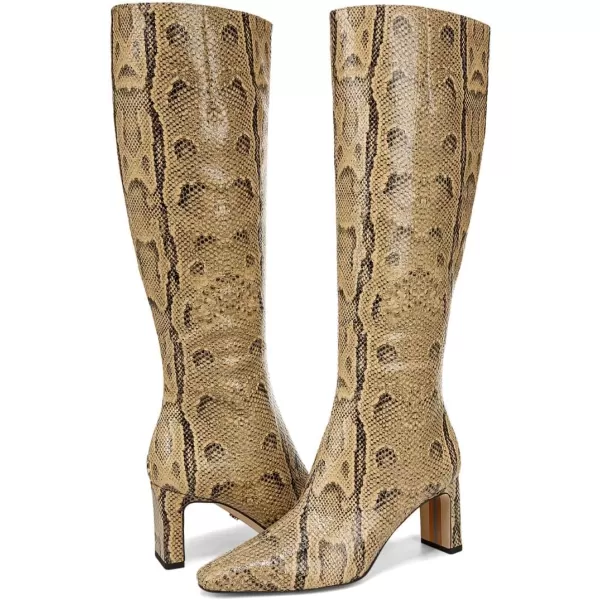 Sam Edelman Womens Sylvia Knee High BootGolden Tan Wide Calf