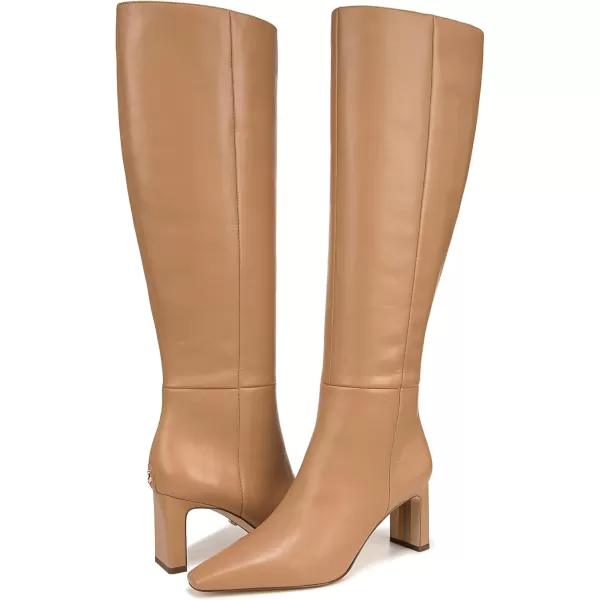 Sam Edelman Womens Sylvia Knee High BootLuxe Tan Wide Calf