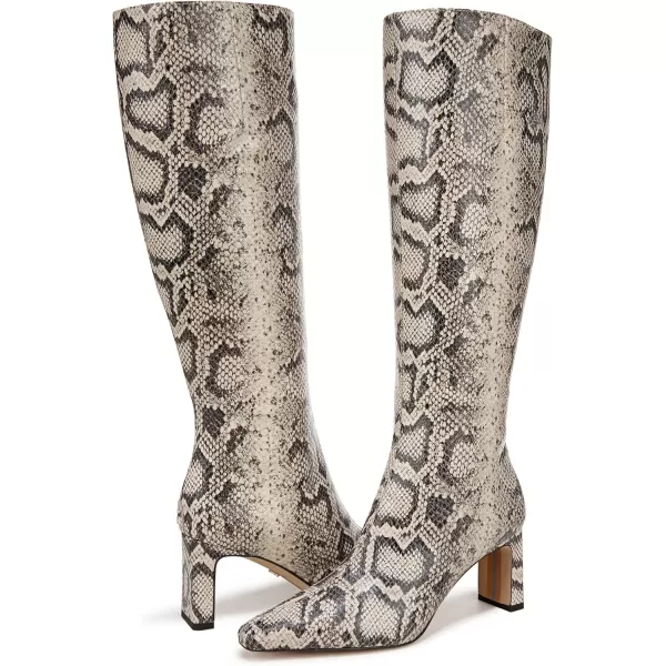 Sam Edelman Womens Sylvia Knee High BootRoccia Python Wide Calf
