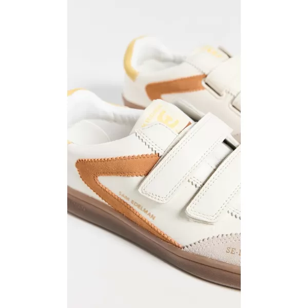 Sam Edelman Womens Talia SneakerOptic WhiteRetro OrangeYello