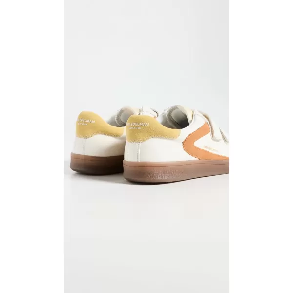 Sam Edelman Womens Talia SneakerOptic WhiteRetro OrangeYello