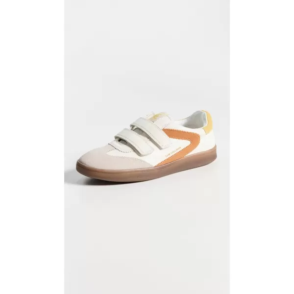 Sam Edelman Womens Talia SneakerOptic WhiteRetro OrangeYello