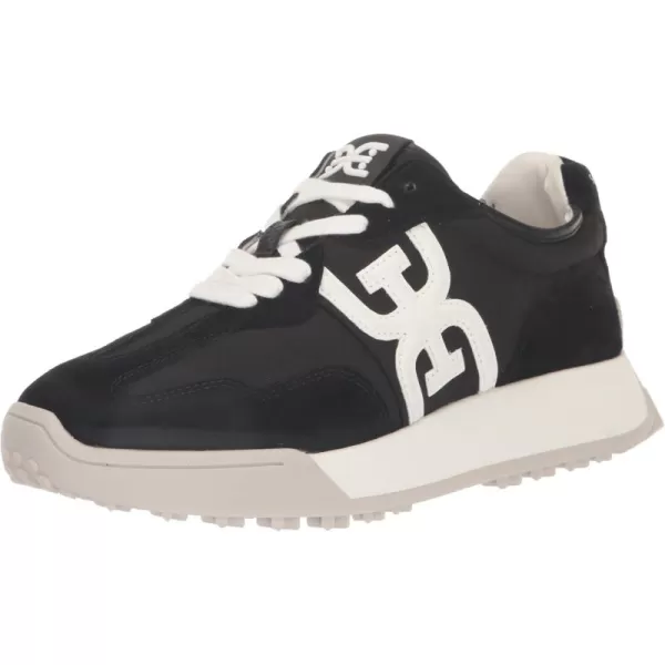 Sam Edelman Womens Langley Lace Up SneakerBlack Suede